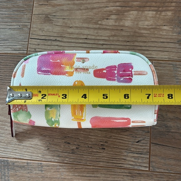 Kate Spade Ice Cream Popsicle Flavor of the Month Large Leather Tote & Pouch - Picture 2 of 13